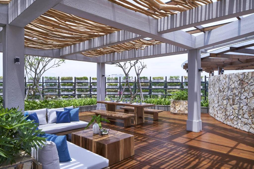 Posezení v ubytování Yogyakarta Marriott Hotel