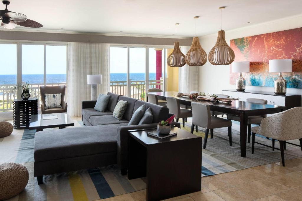 Posezení v ubytování St Kitts Marriott Beach Resort, Casino & Spa