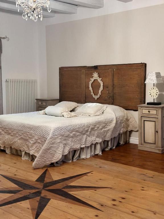 Postel nebo postele na pokoji v ubytování BednBarchessa