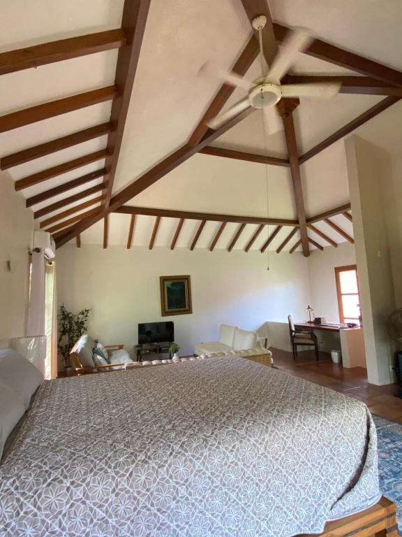 TV o dispositivi per l'intrattenimento presso Ocean Loft - Surf & Serenity Retreat