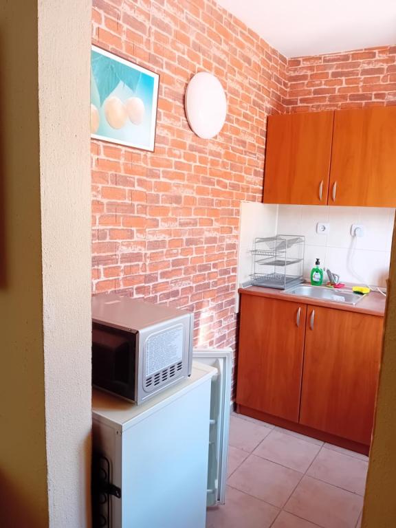 Kuchyň nebo kuchyňský kout v ubytování Laura 2