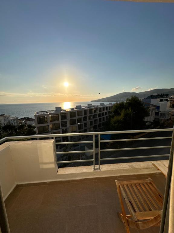 Balkón nebo terasa v ubytování AMĀIA Hotel & Restaurant