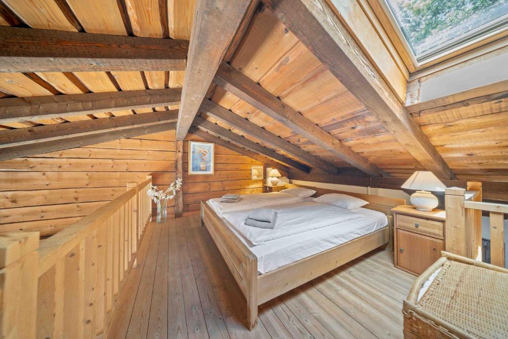 Postel nebo postele na pokoji v ubytování Residenza Paradiso App 1000