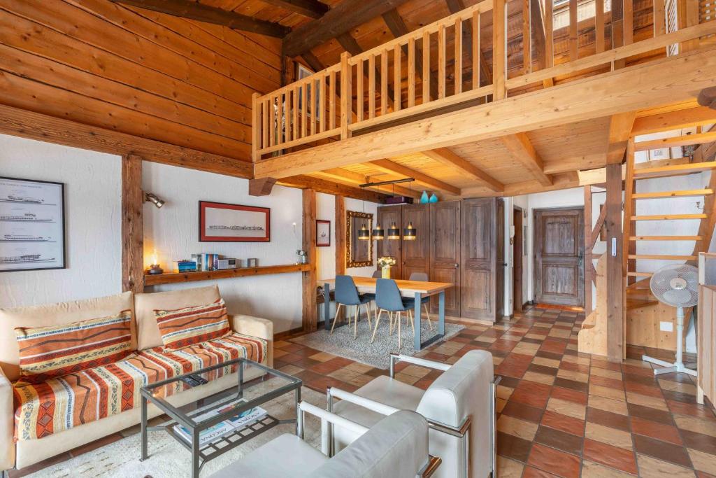 Posezení v ubytování Residenza Paradiso App 1000
