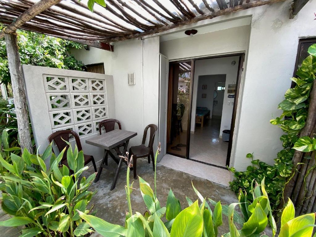 Zahrada ubytování Casa de Playa Manecal