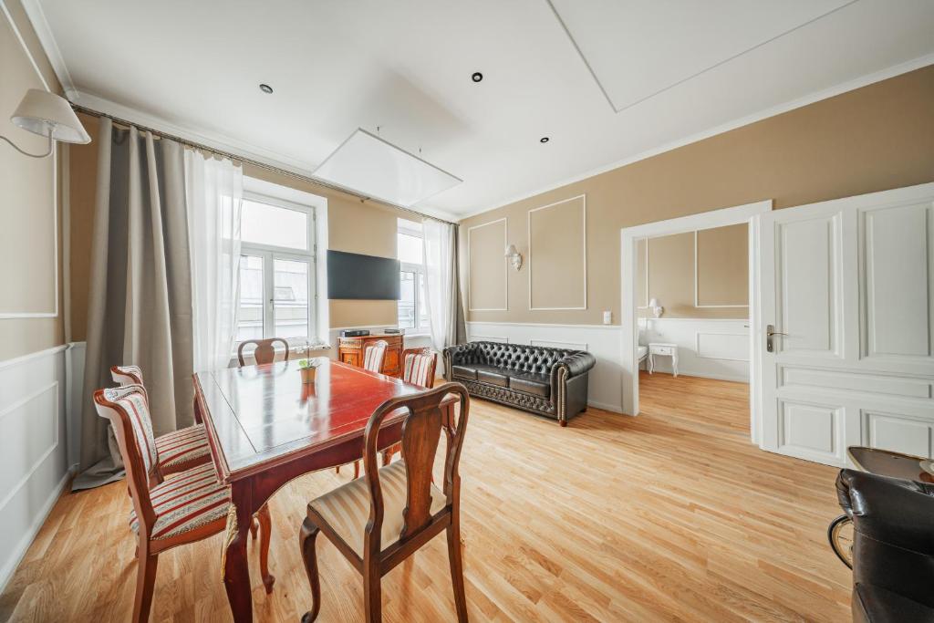 Χώρος καθιστικού στο Nobile Schönbrunn Klassik Residences