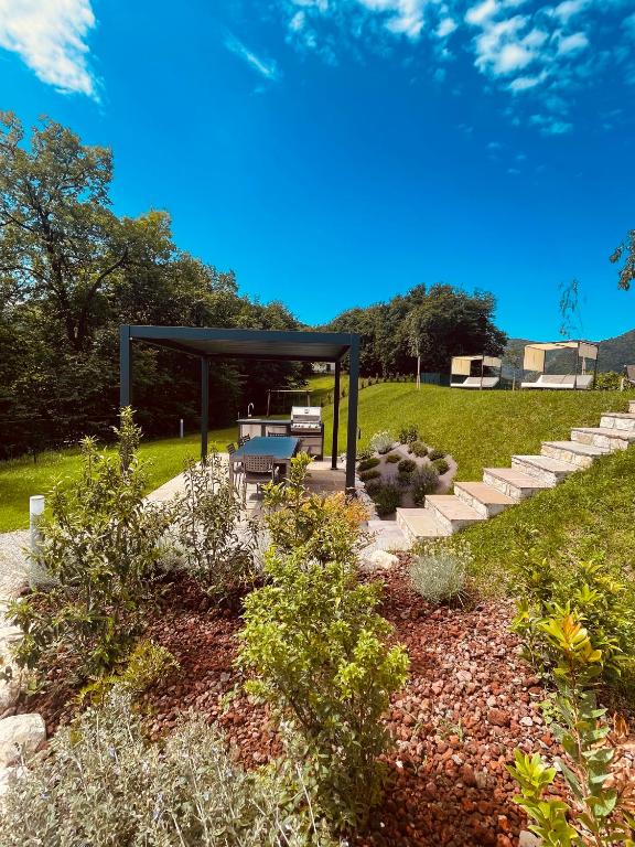 Zahrada ubytování Agriturismo Hegemone