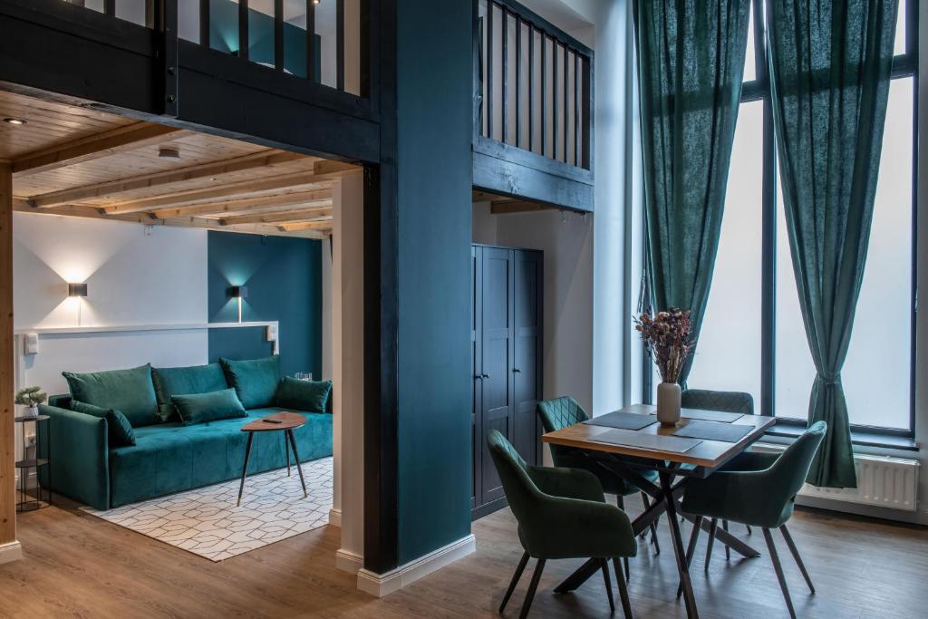 Χώρος καθιστικού στο Oran Apartment 5