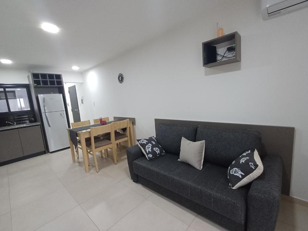 Kuchyň nebo kuchyňský kout v ubytování Alvear departamento