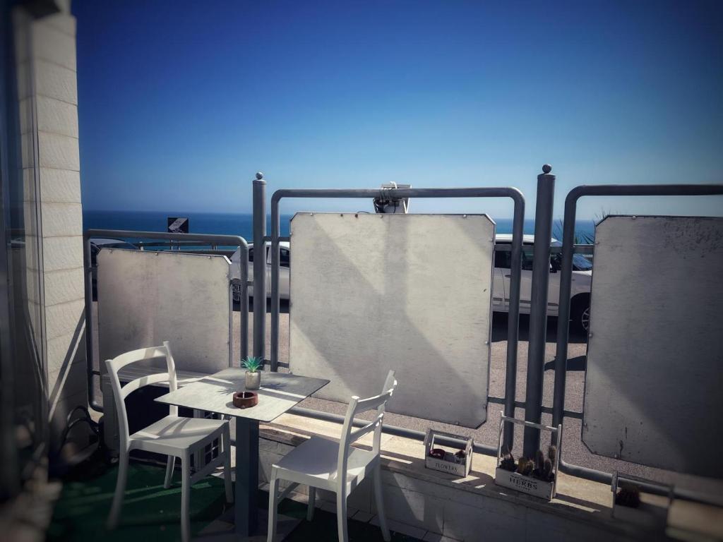 Balkón nebo terasa v ubytování Sole e Mare ScaladeiTurchi