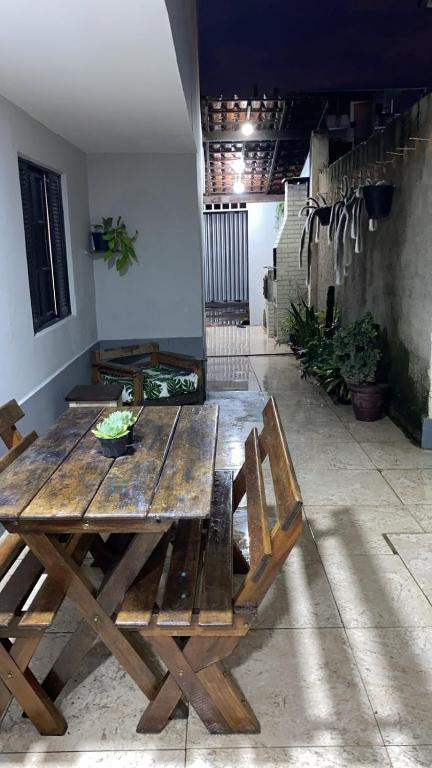 Patio nebo venkovní prostory v ubytování Kit net piuma