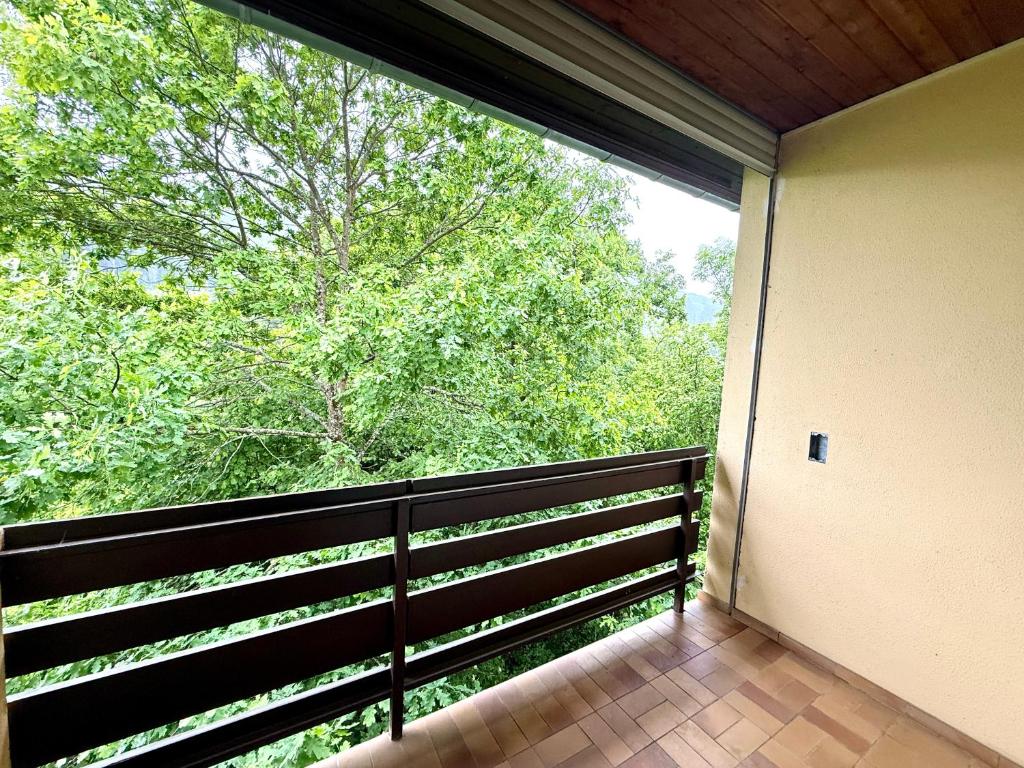 Balkón nebo terasa v ubytování Hotel am Wehr