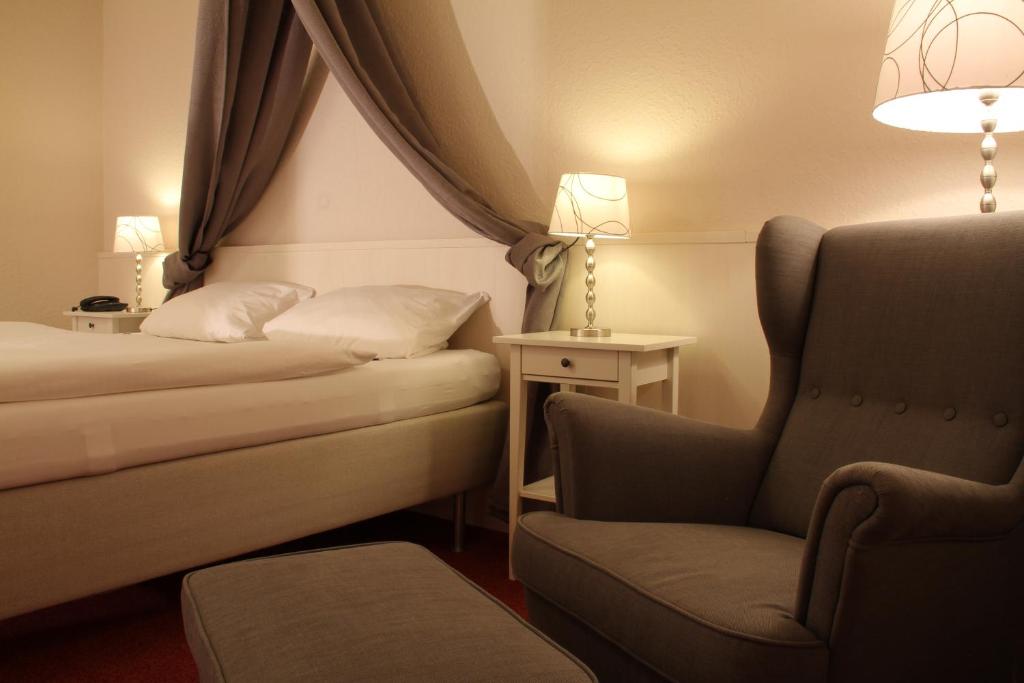 Posezení v ubytování Landhotel Ewerts
