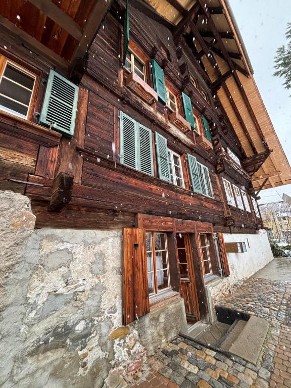 Budova, kde se apartmán nachází