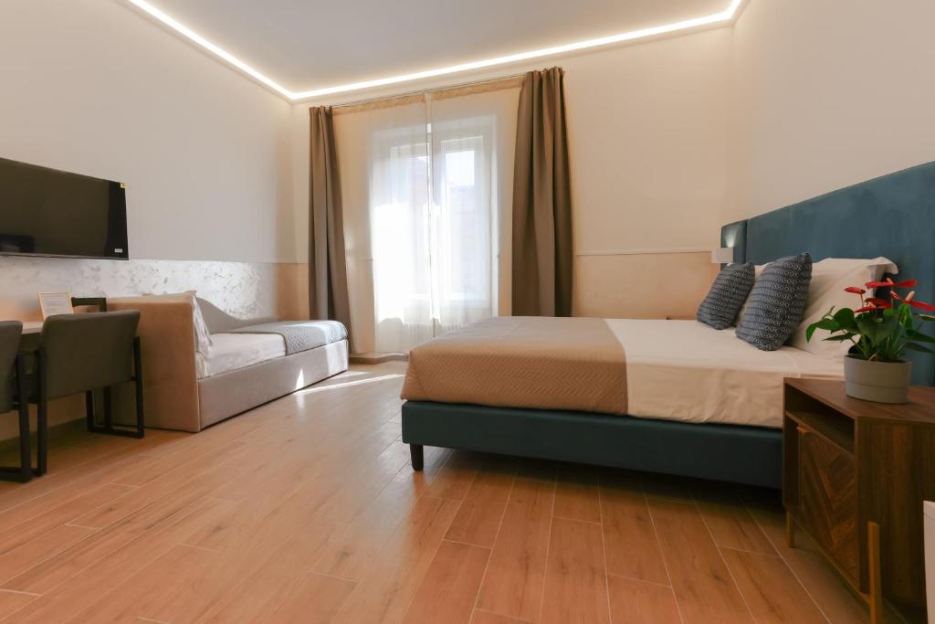 Zona d'estar a B&B Smart Rooms