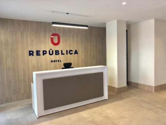 Vstupní hala nebo recepce v ubytování Hotel República Panamá