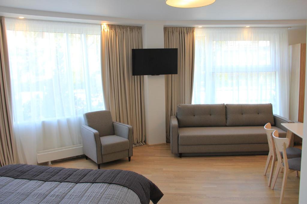 Baltic Apartments Premium - 与露台的工作室