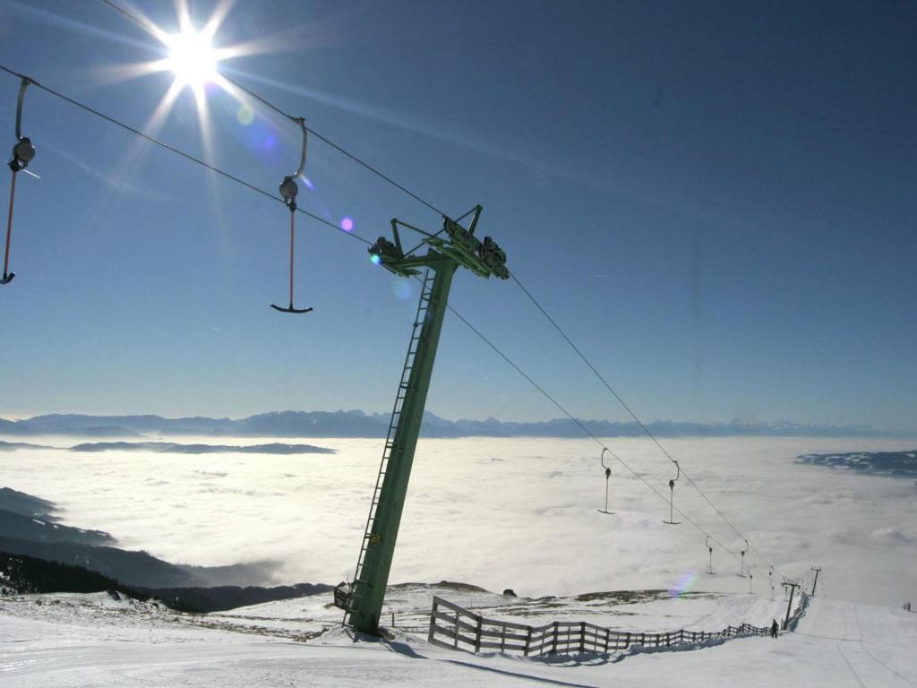 Chalet Bergoase v zime