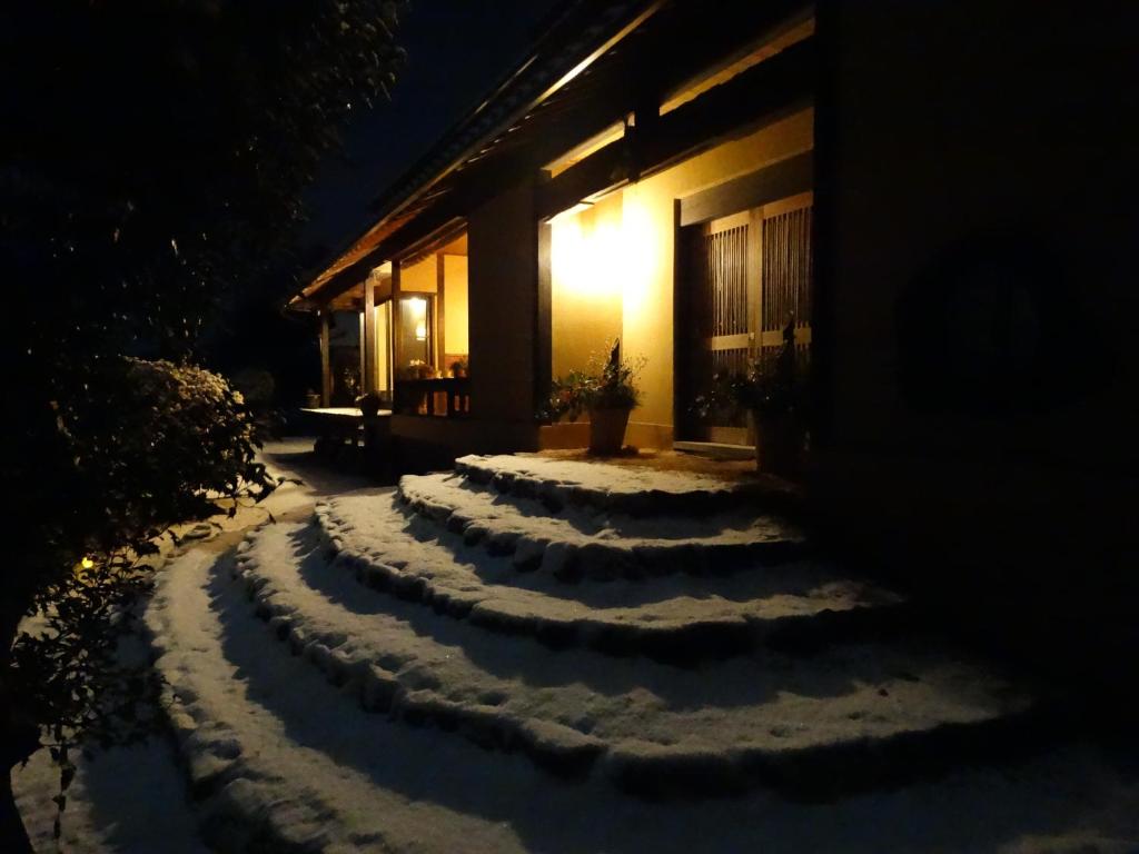 Budova, kde se ryokan nachází