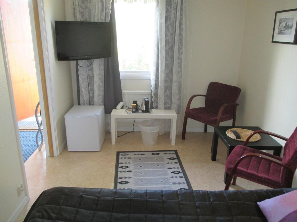 Posezení v ubytování Vilan I Orbaden