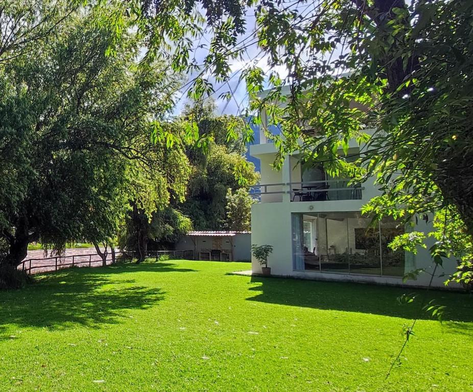 En have udenfor Balcones del Río Calca Casa de campo