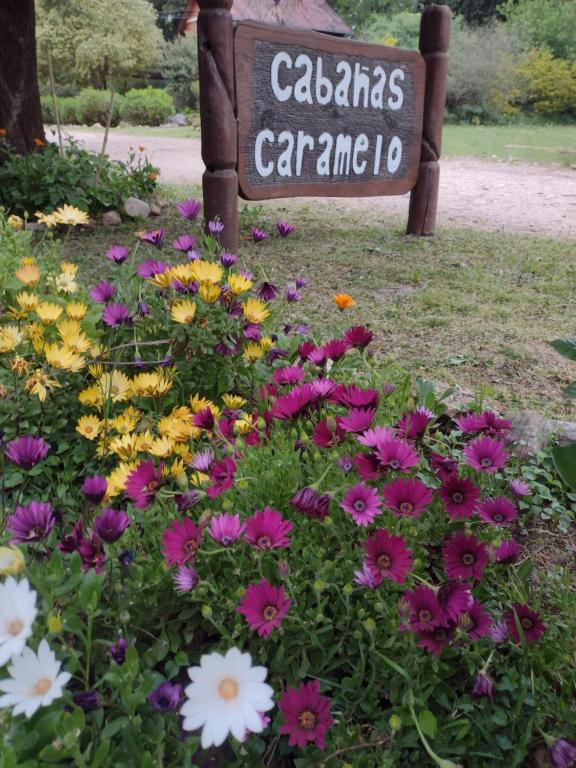 Κήπος έξω από το Cabañas Caramelo