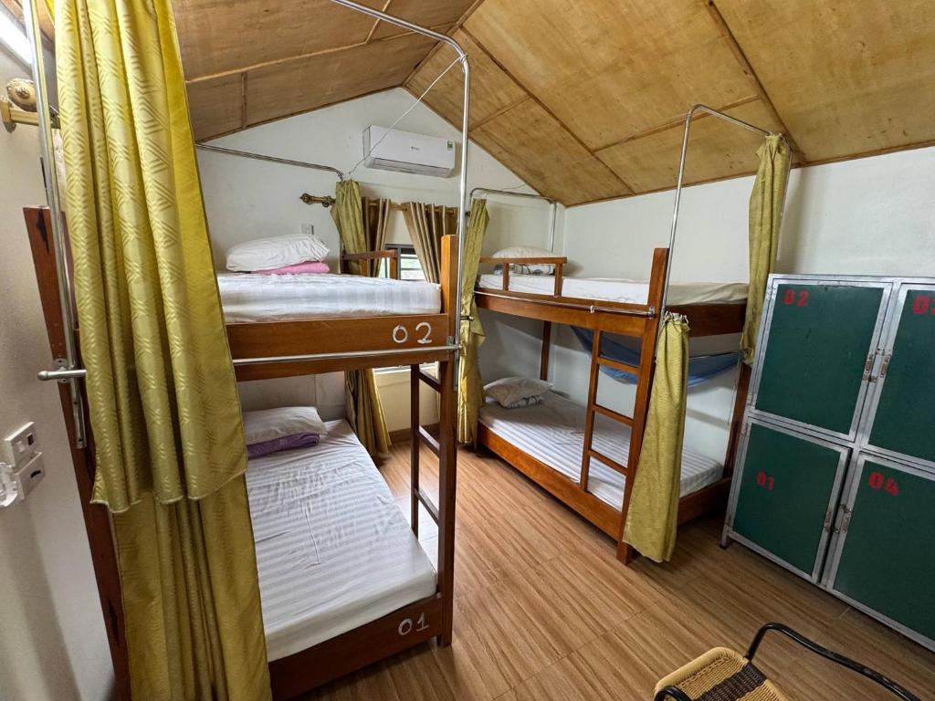 Giường trong Phòng ngủ tập thể cho cả Nam và Nữ 6 Giường