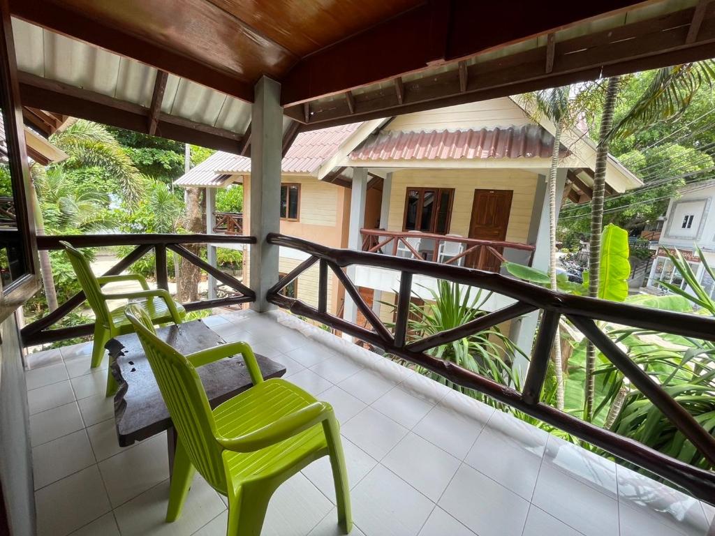 Balkón nebo terasa v ubytování Big Fish Resort Koh Tao