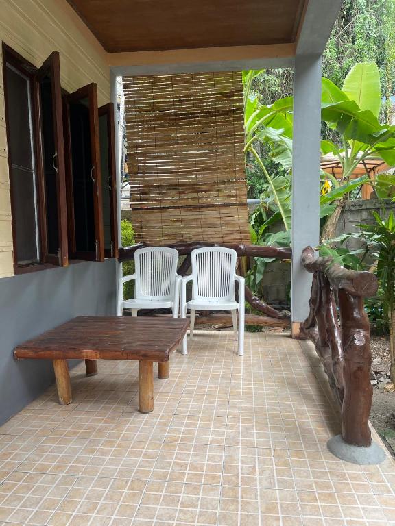 Balkón nebo terasa v ubytování Big Fish Resort Koh Tao
