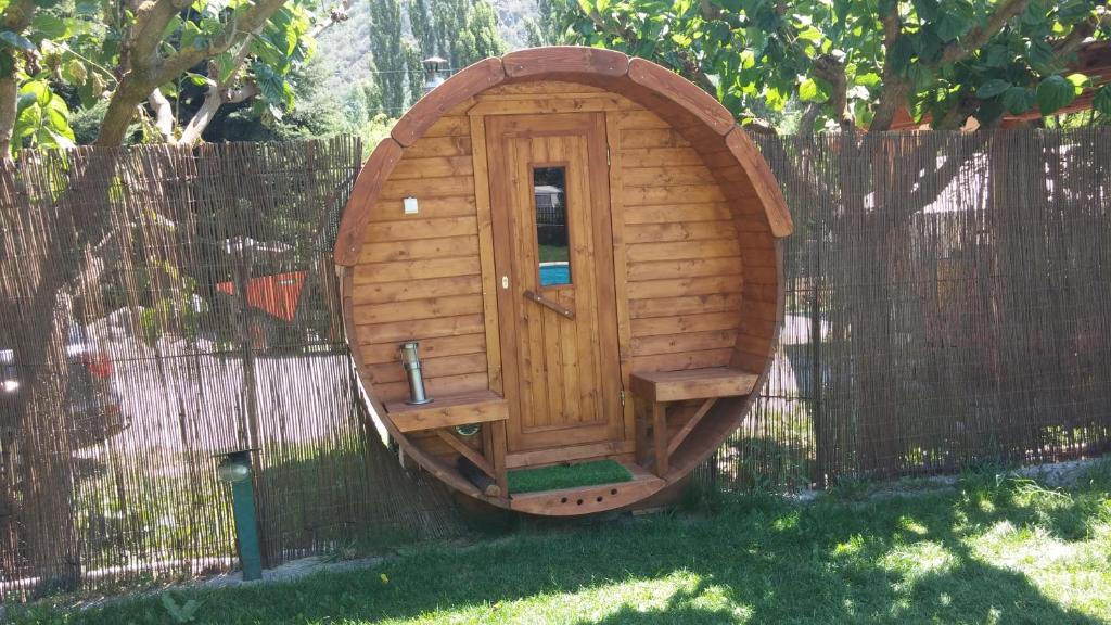 Zahrada ubytování Camping Bungalows La Borda del Pubill