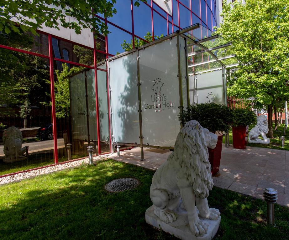 Zahrada ubytování Lion's Garden Hotel