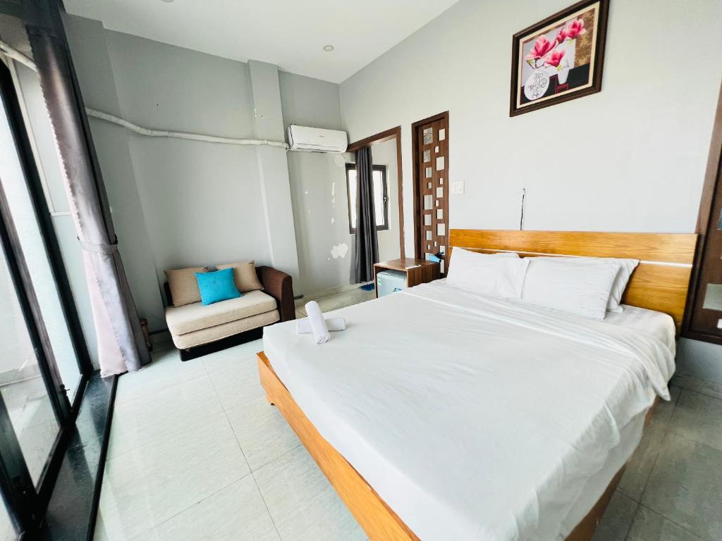 Postel nebo postele na pokoji v ubytování Bona Hostel