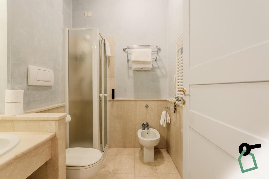 Koupelna v ubytování HOTIDAY Room Collection - Calambrone