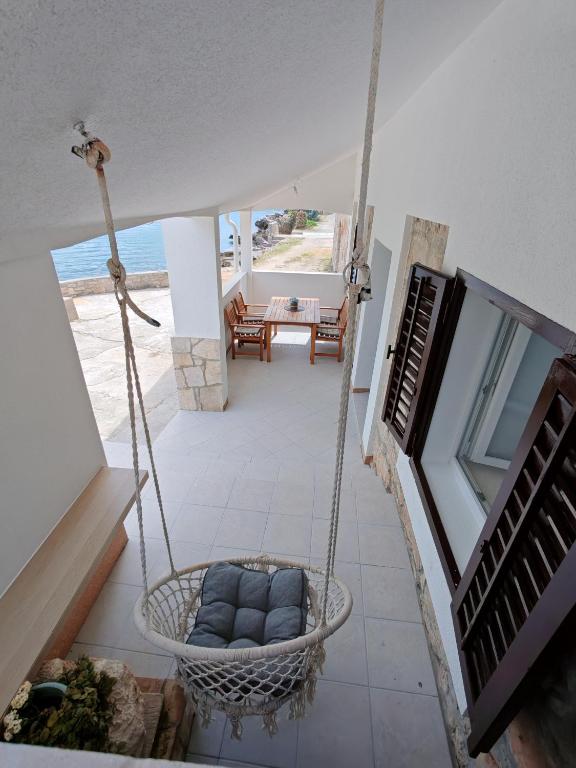 Balkón alebo terasa v ubytovaní Apartments Amfora