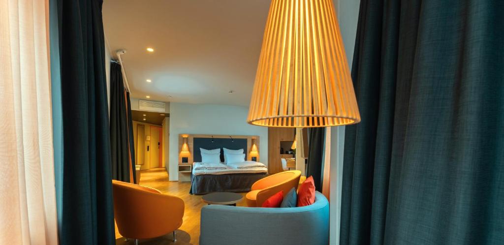 Posezení v ubytování Clarion Hotel The Edge