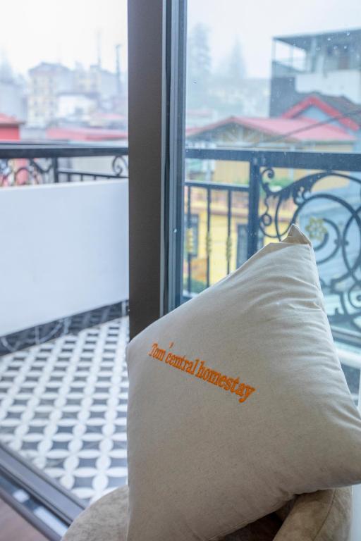 Balkón nebo terasa v ubytování Tom Central Homestay