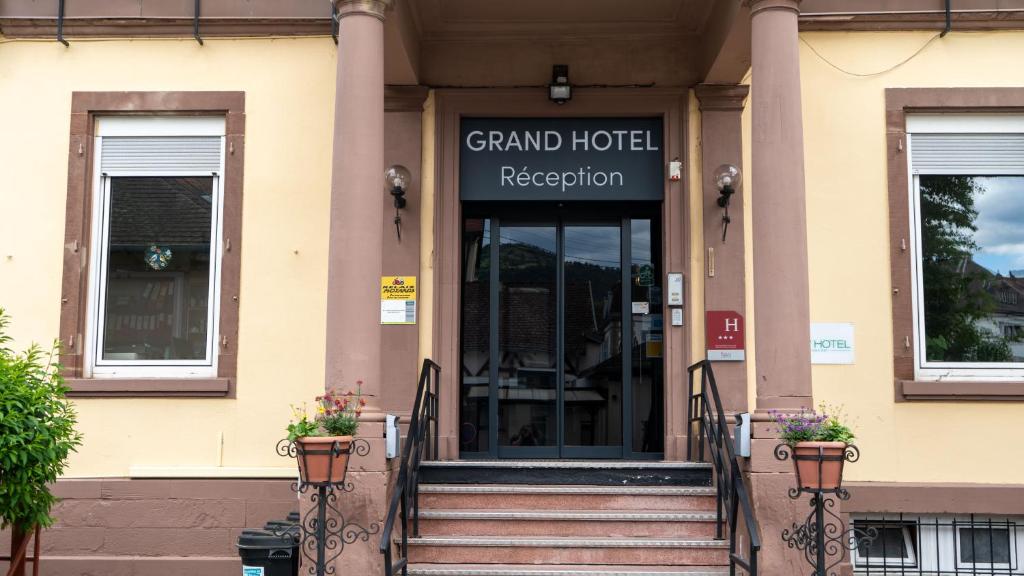 Exteriér nebo vchod ubytování Brit Hotel Grand Hotel Munster