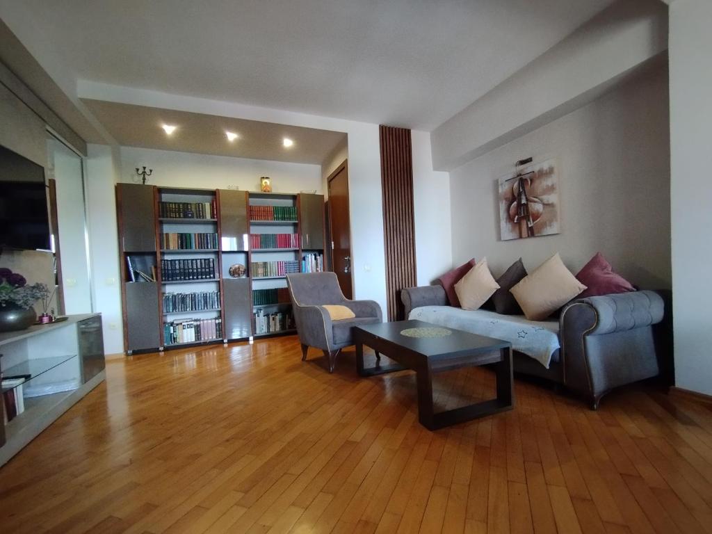 Posezení v ubytování Davka Apartments