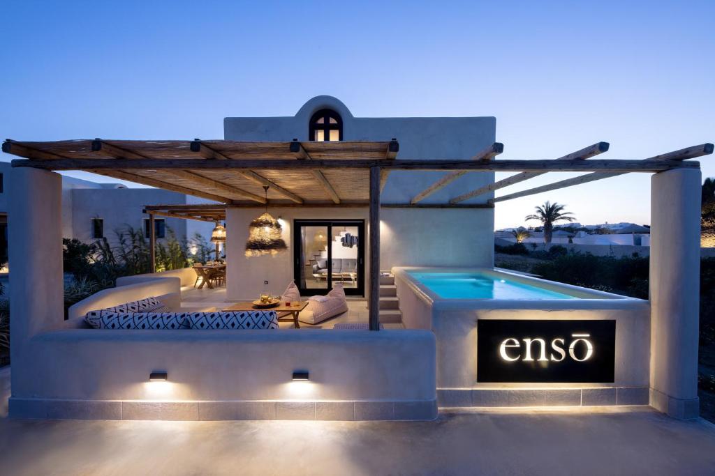Πισίνα στο ή κοντά στο ensō villa