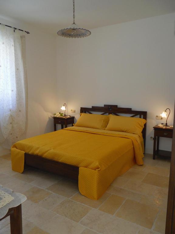 Postel nebo postele na pokoji v ubytování B&B Lamascopone