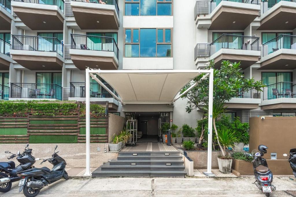 Budova, kde se apartmán nachází