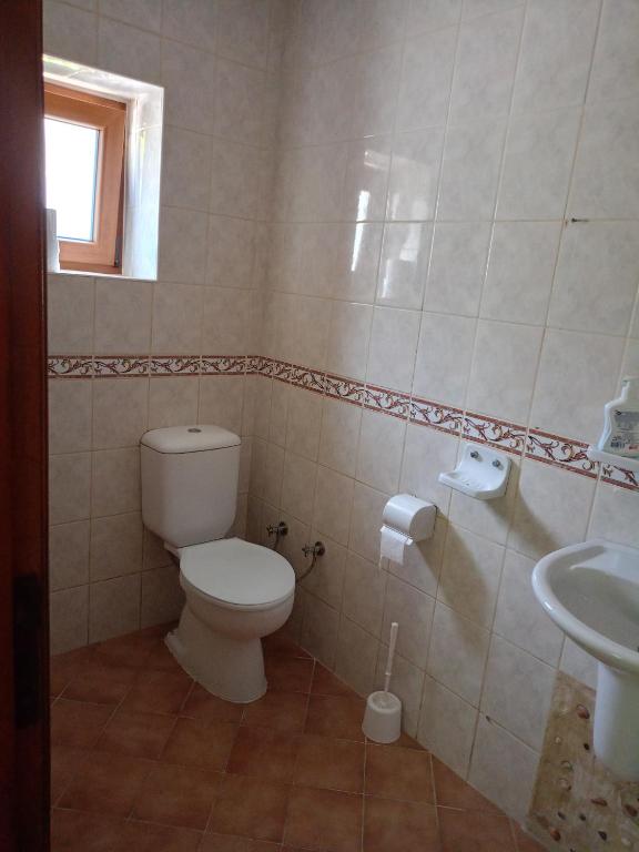 Koupelna v ubytování Yükser Pansiyon