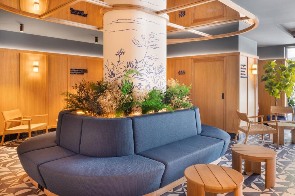 Posezení v ubytování B&B HOTEL Braga Lamacaes