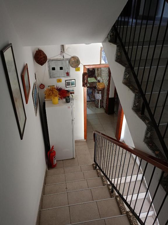 Kuchyň nebo kuchyňský kout v ubytování Yükser Pansiyon