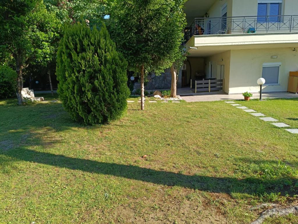 Zahrada ubytování Dimis apartments