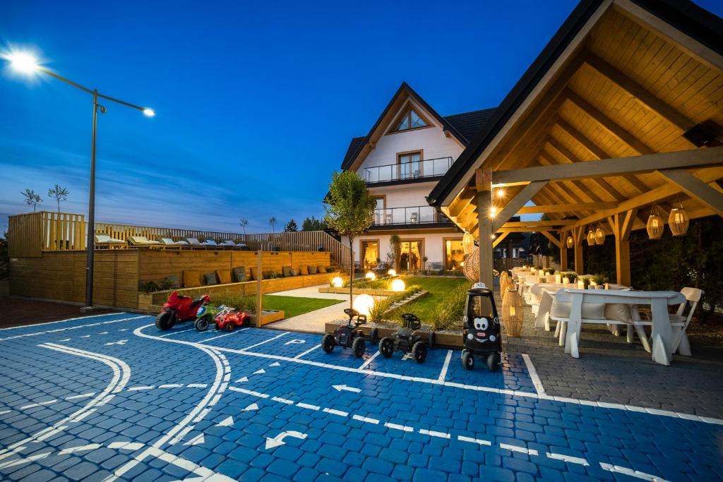 Budova, v ktorej sa ubytovanie bed & breakfast nachádza
