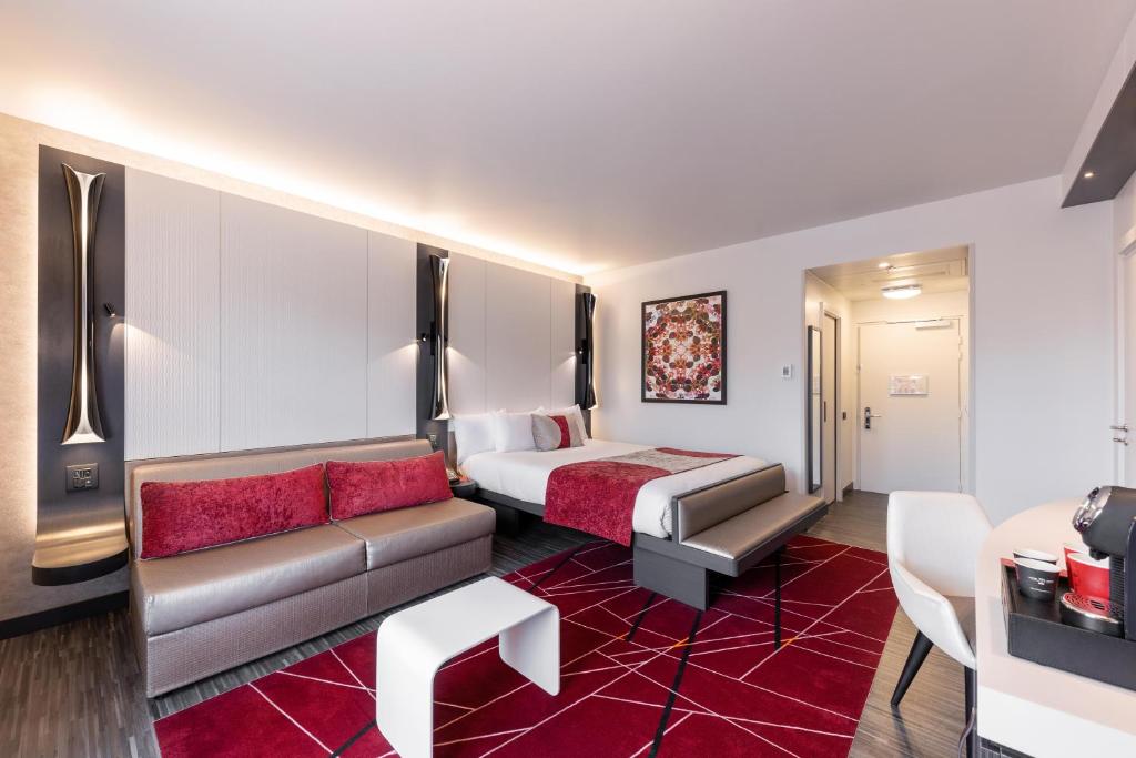 Zona de estar de Disney Hotel New York - The Art of Marvel