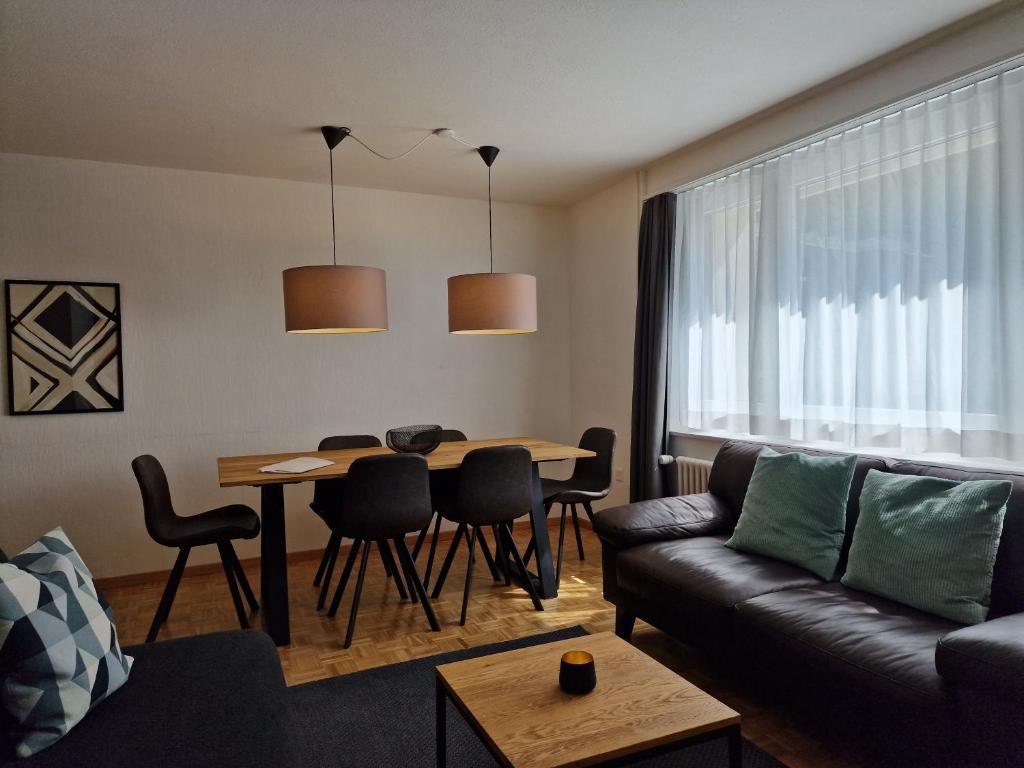 Setusvæði á Apartments Flora - Sunflower