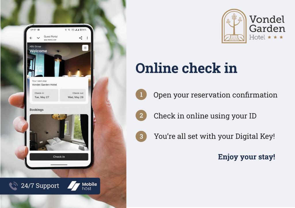 Hotel Vondel Garden - Resim 9