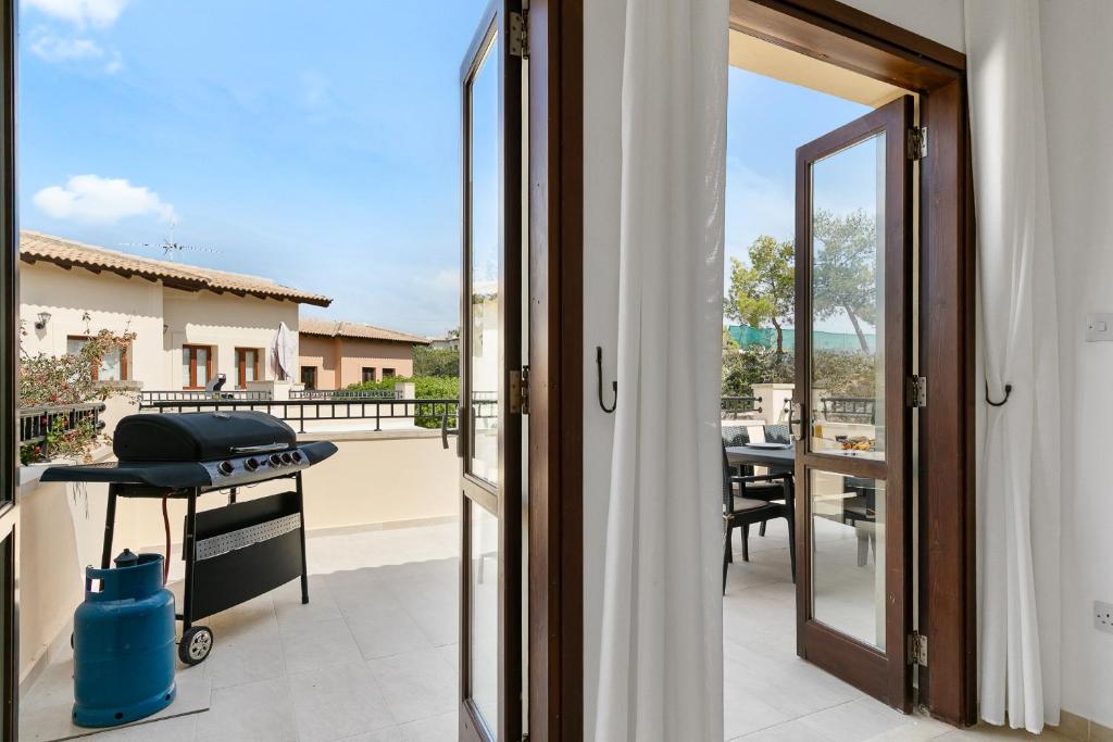 Balkón nebo terasa v ubytování Charming Apartment PZ12 - Lefkara, Aphrodite Hills